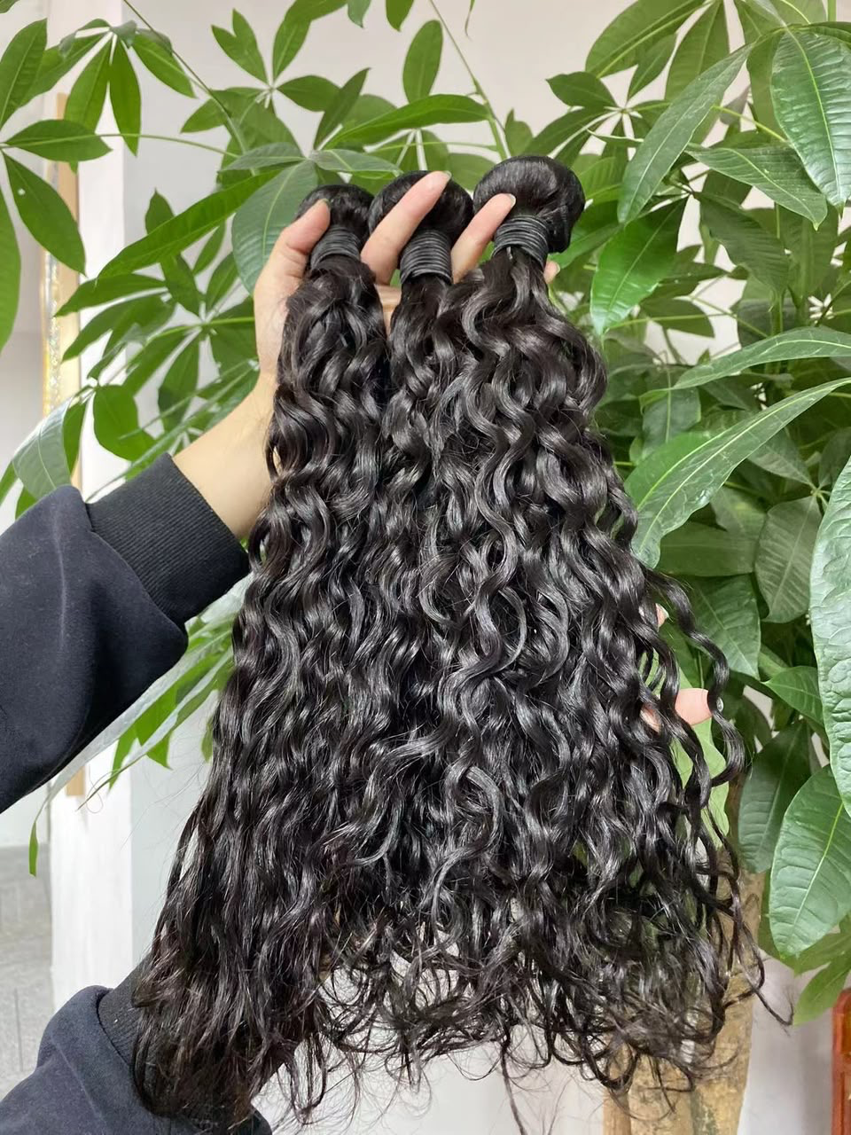 TISSAGE DEEP WAVE — LOT DE 3 BUNDLES