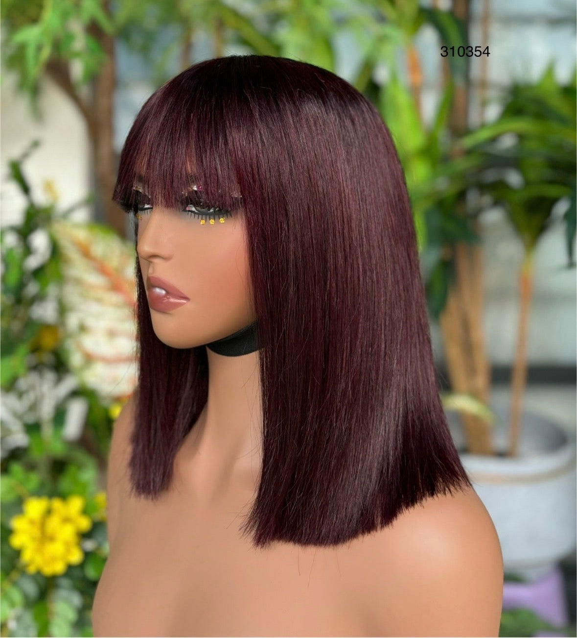Velvet bang bob