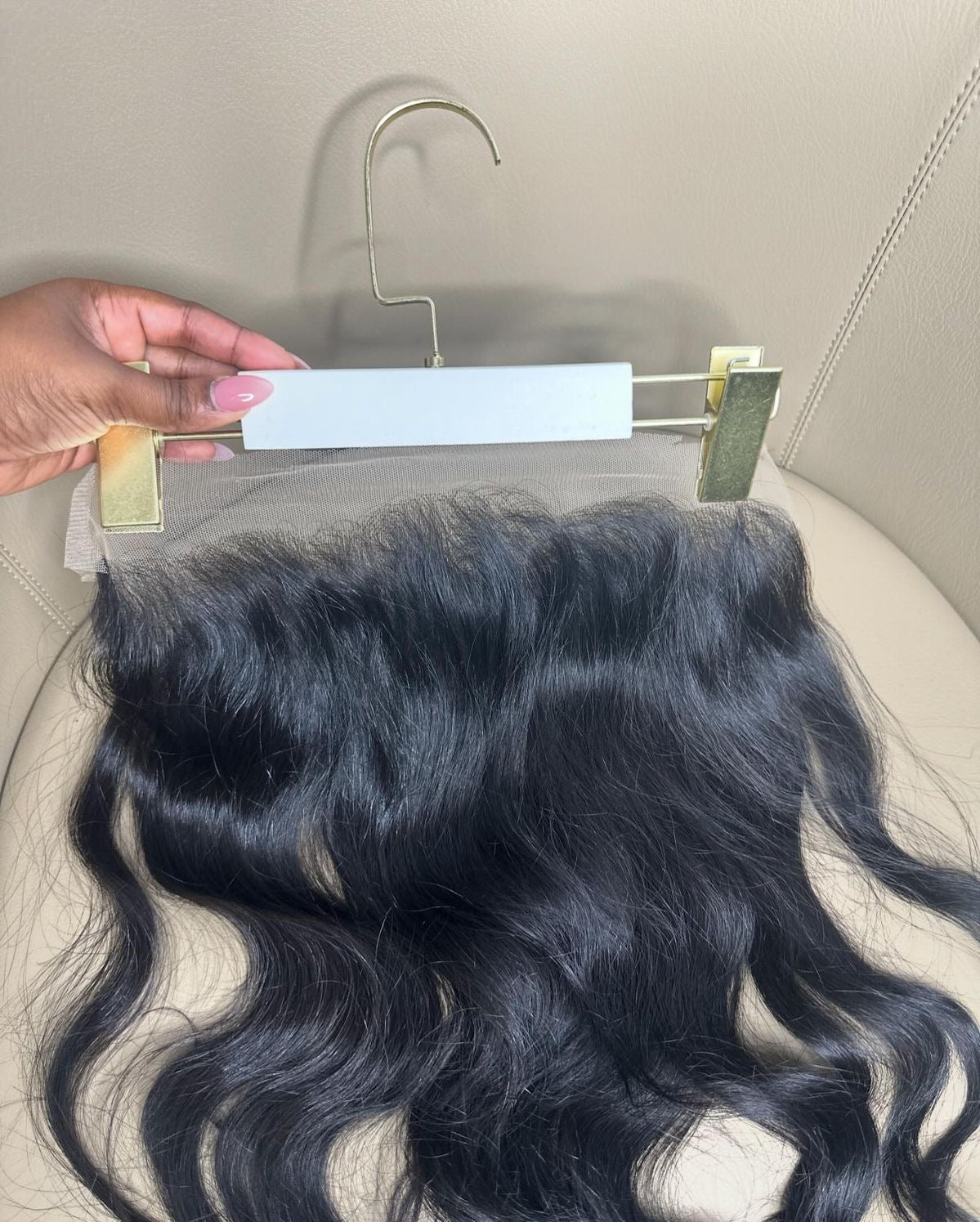 LACE FRONTAL transparent raw hair